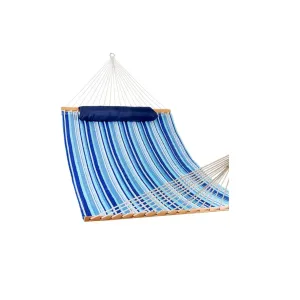 12 FT Large Double Stripes Quilted Hammock