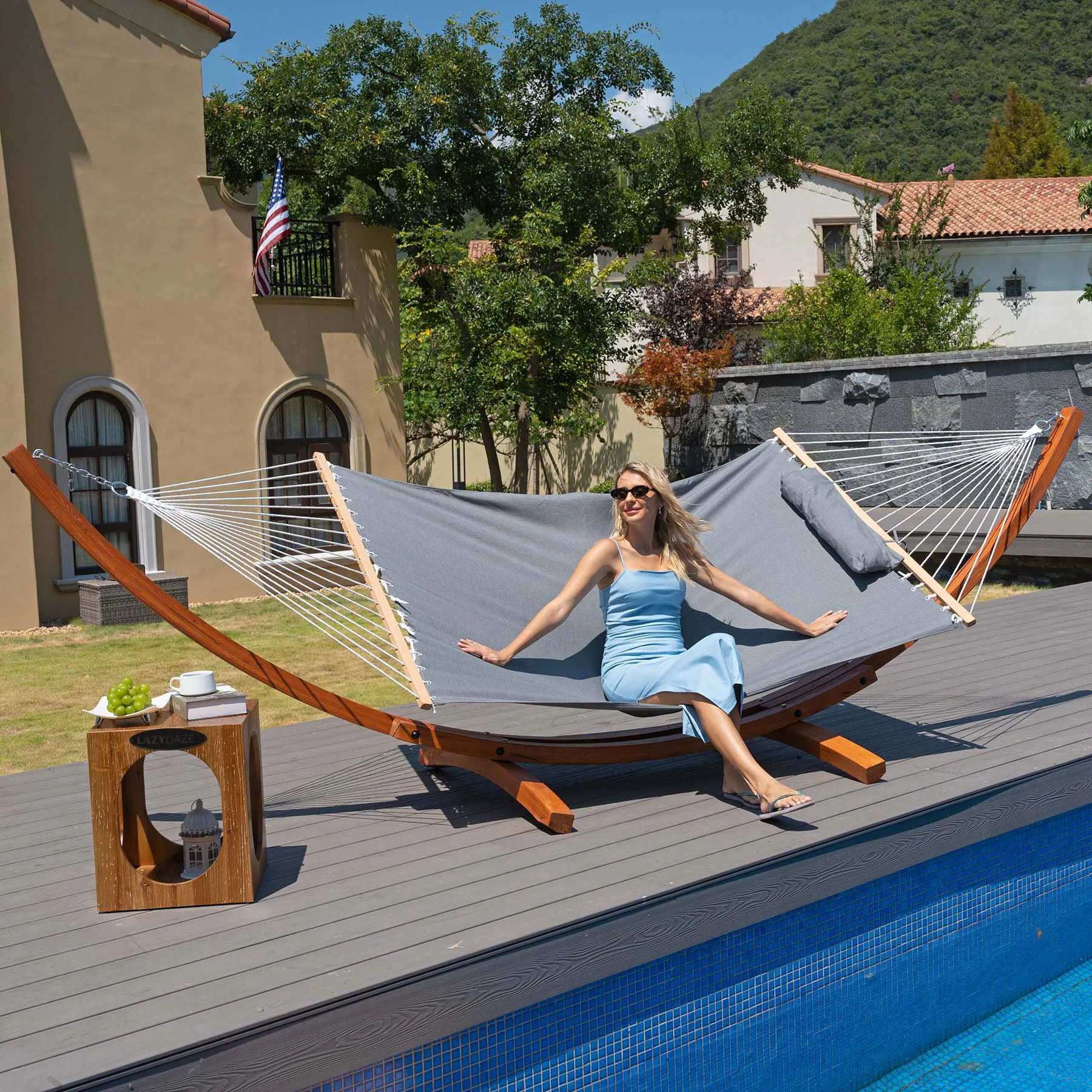 12 FT Sunbrella Single-layer Hammock