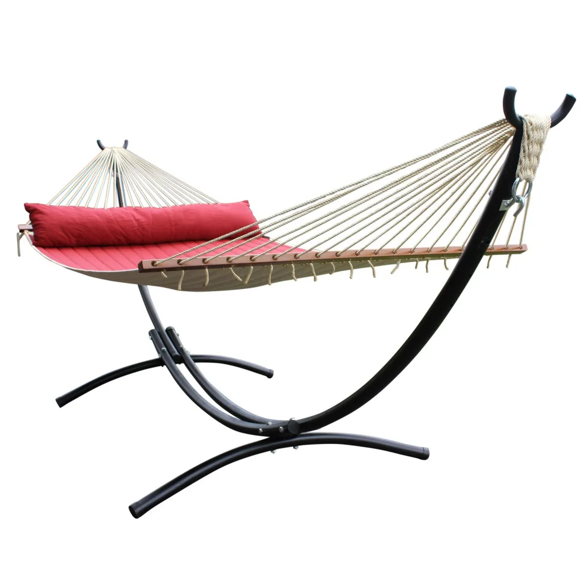 Arc Hammock Stand and King Spreader Bar Hammock