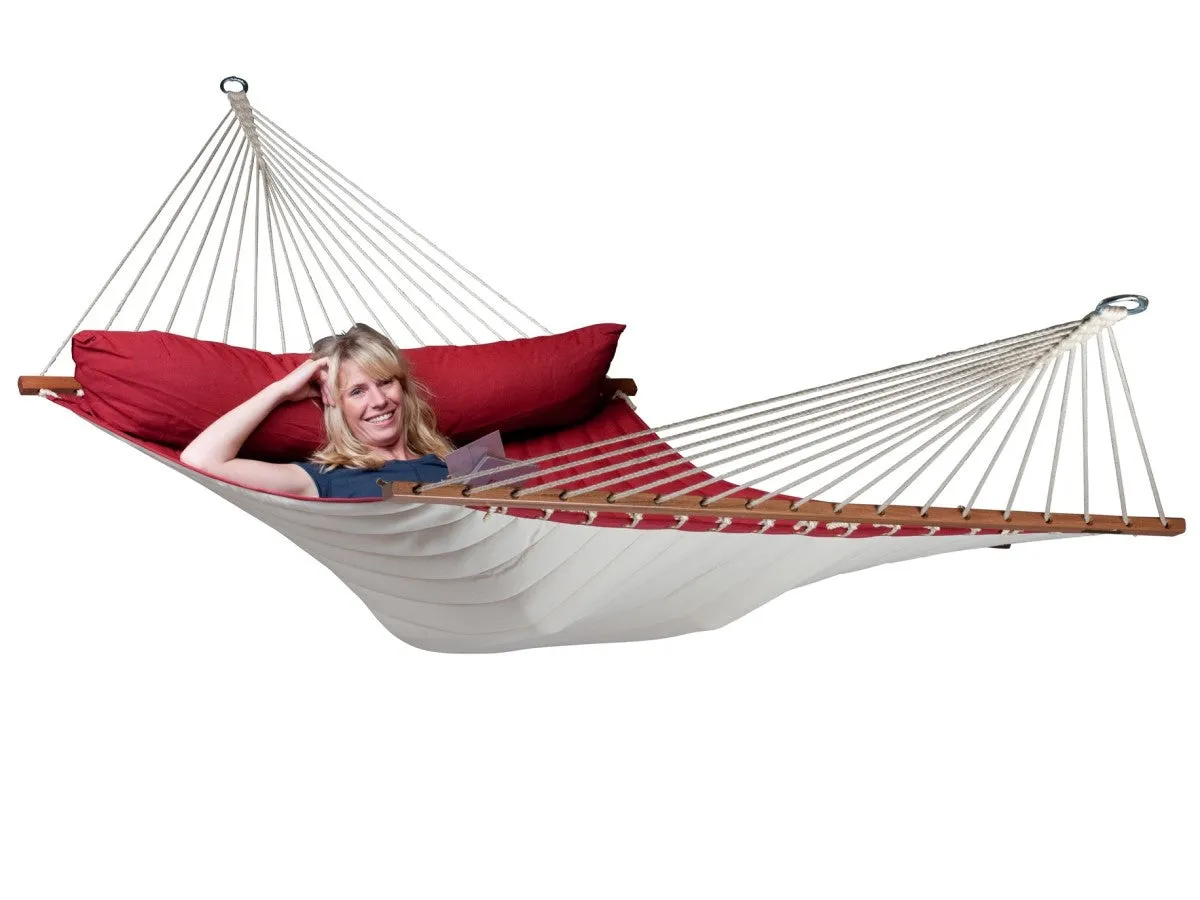 Arc Hammock Stand and King Spreader Bar Hammock