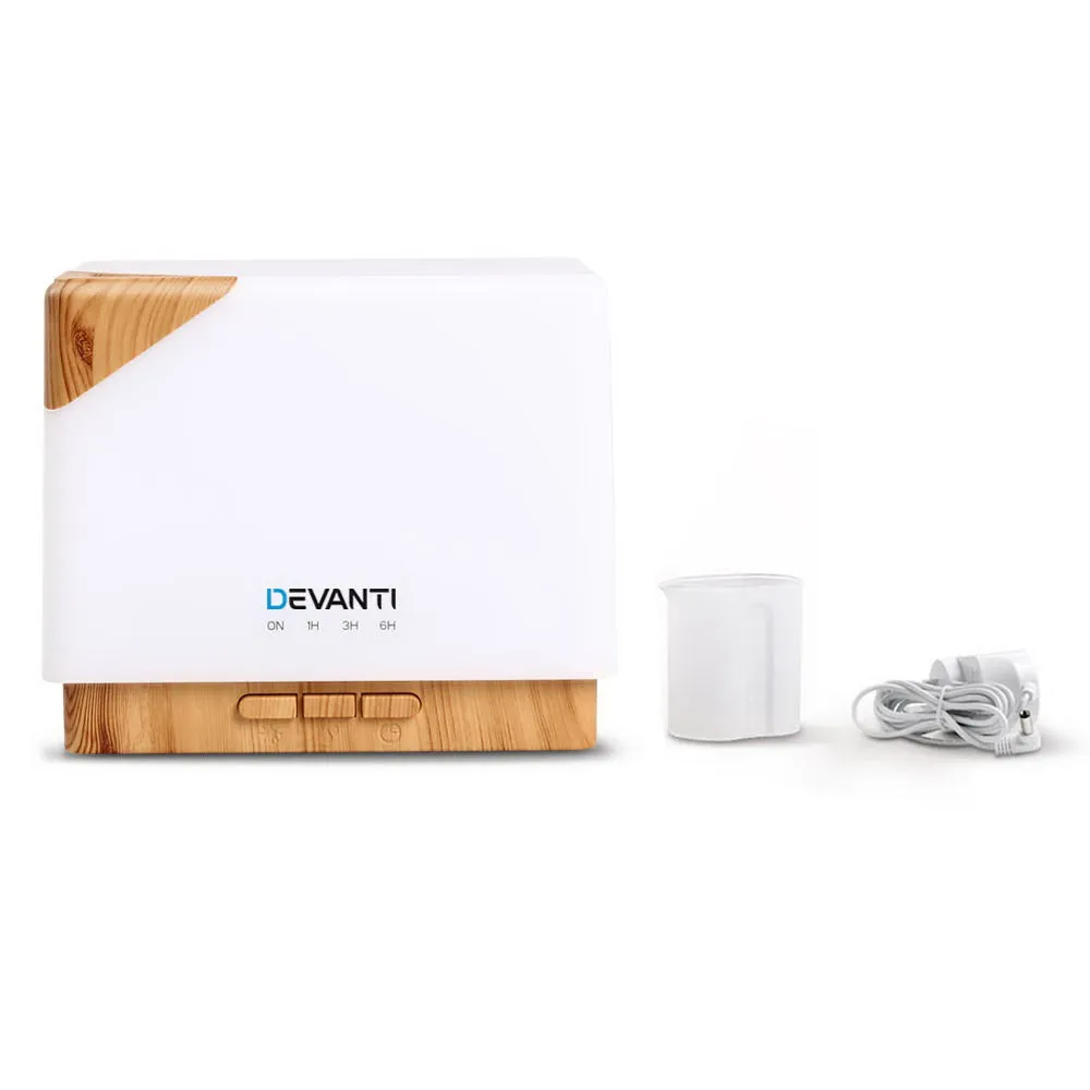 Aroma Diffuser Air Humidifier Night Light 600ml