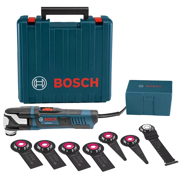 BOSCH 8 PC. STARLOCKMAX® Oscillating Multi-Tool Kit