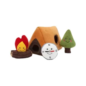 Camping Tent Burrow Plush Toy