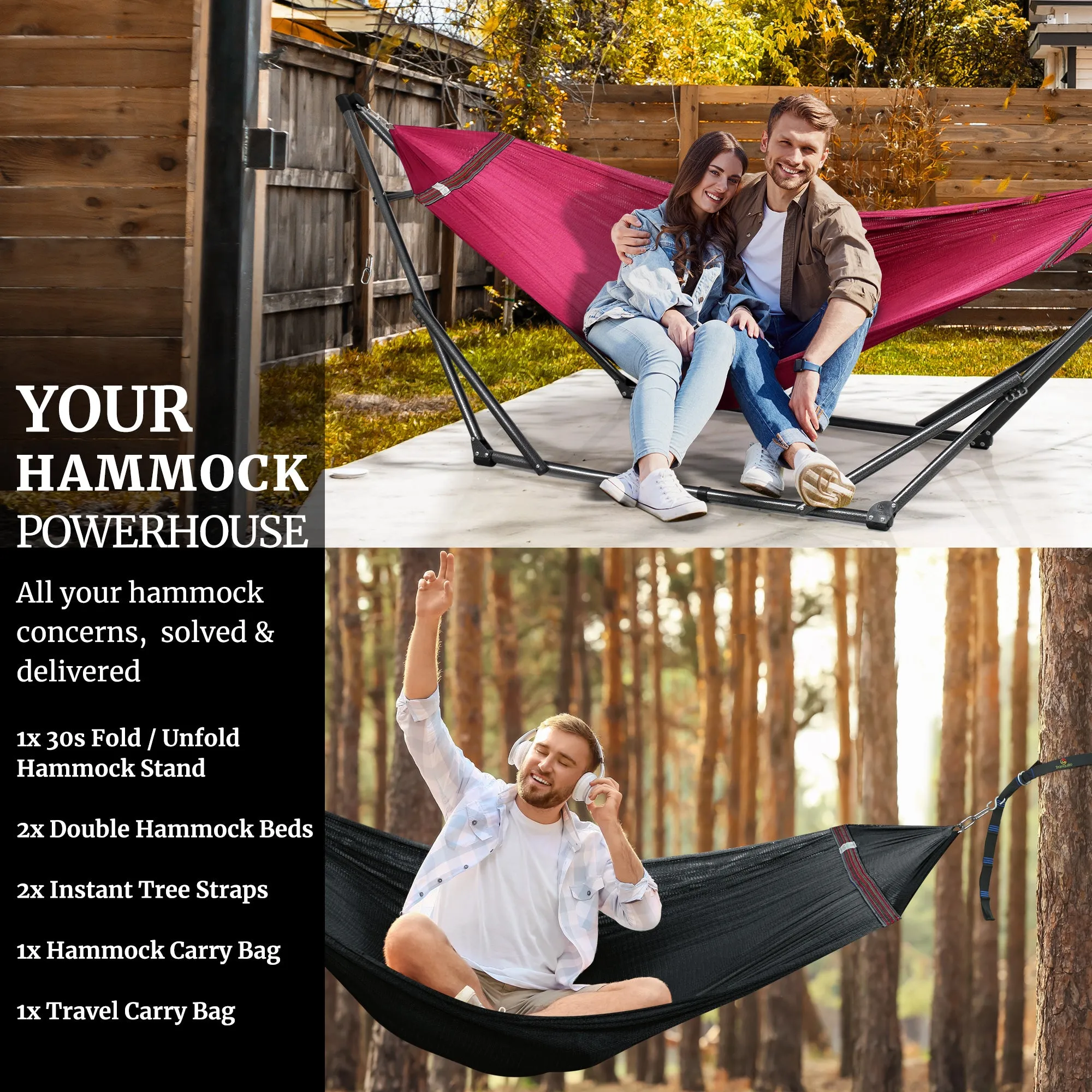 Comfort Set Original Hammock Stand