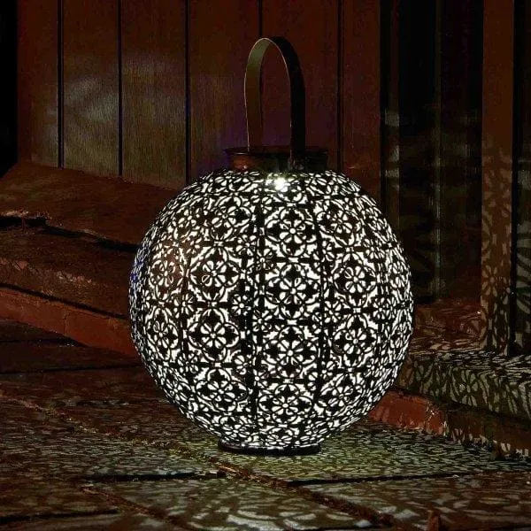 Damasque Lantern Solar Garden Light