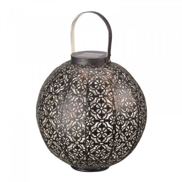 Damasque Lantern Solar Garden Light