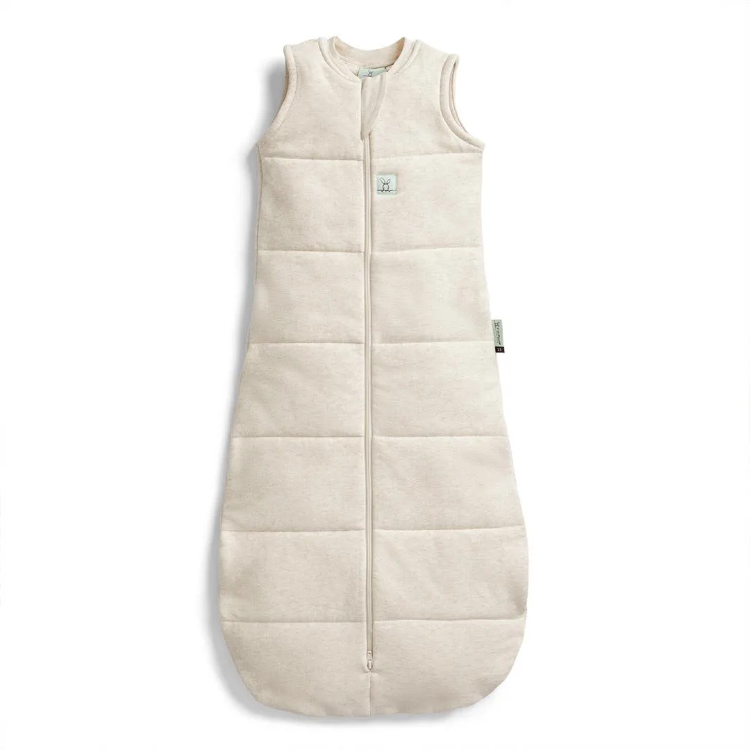 ergoPouch Organic Winter Jersey Sleeping Bag - 2.5 TOG - Oatmeal