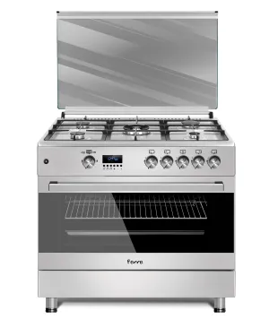 Ferre Full Gas Stainless Steel Stove 90X60 - F9S50G2.FDIDTLC.I