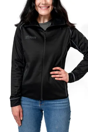 Incognito Womens Track Jacket - Black