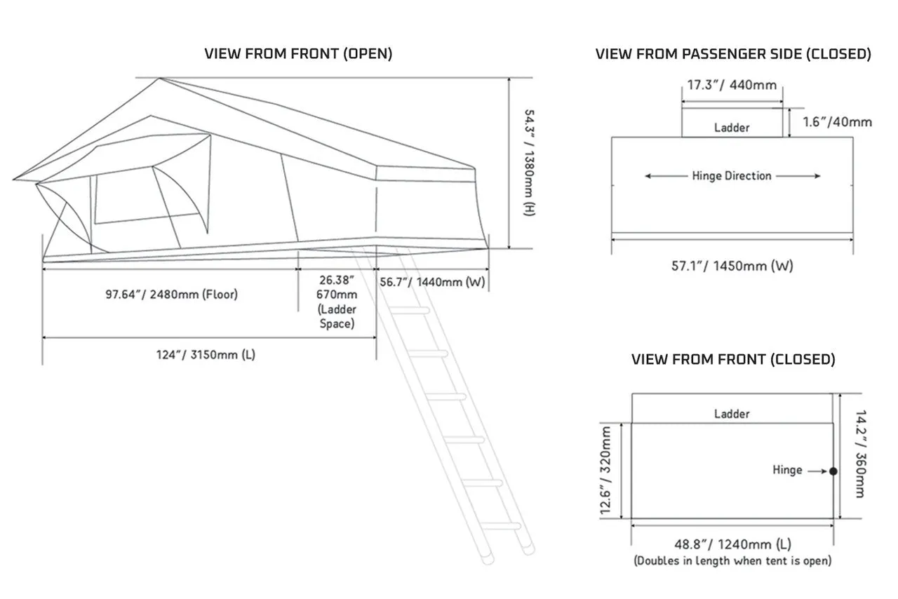 Ironman Classic Roof Top Tent