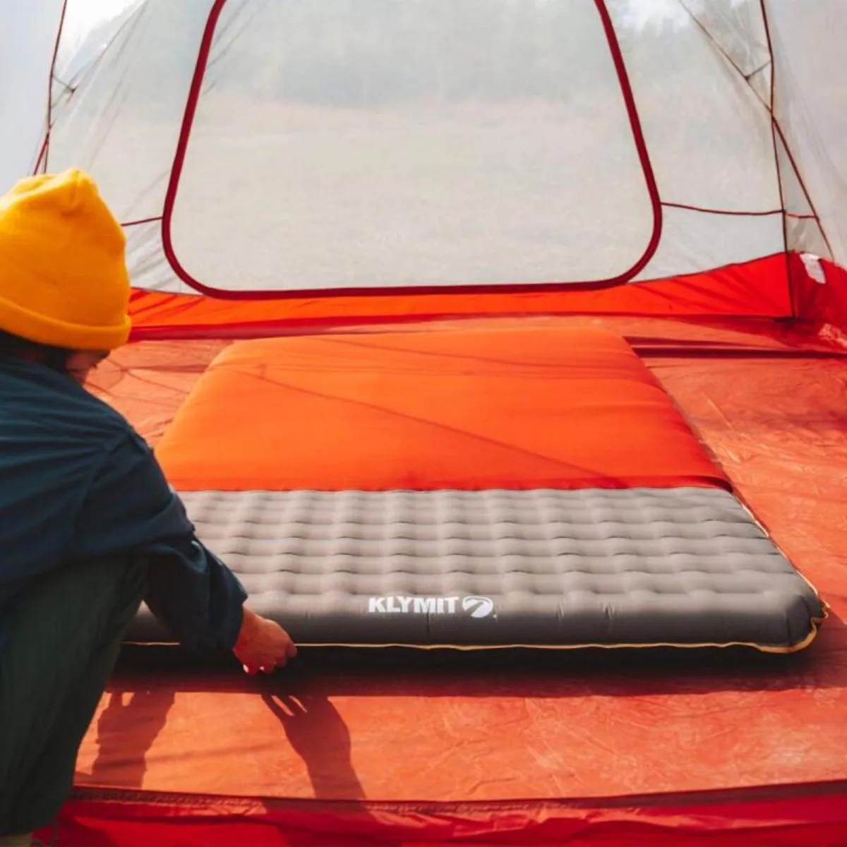 Klymit Insulated Klymaloft Sleeping Pad Double - Red