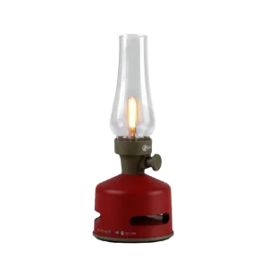 KOOKOO MoriMori Camp LED Lantern & Loud Speaker - Raspberry Red