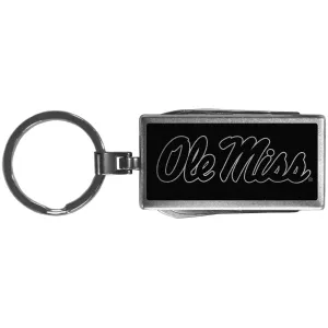 Mississippi Rebels Multi-tool Key Chain, Black