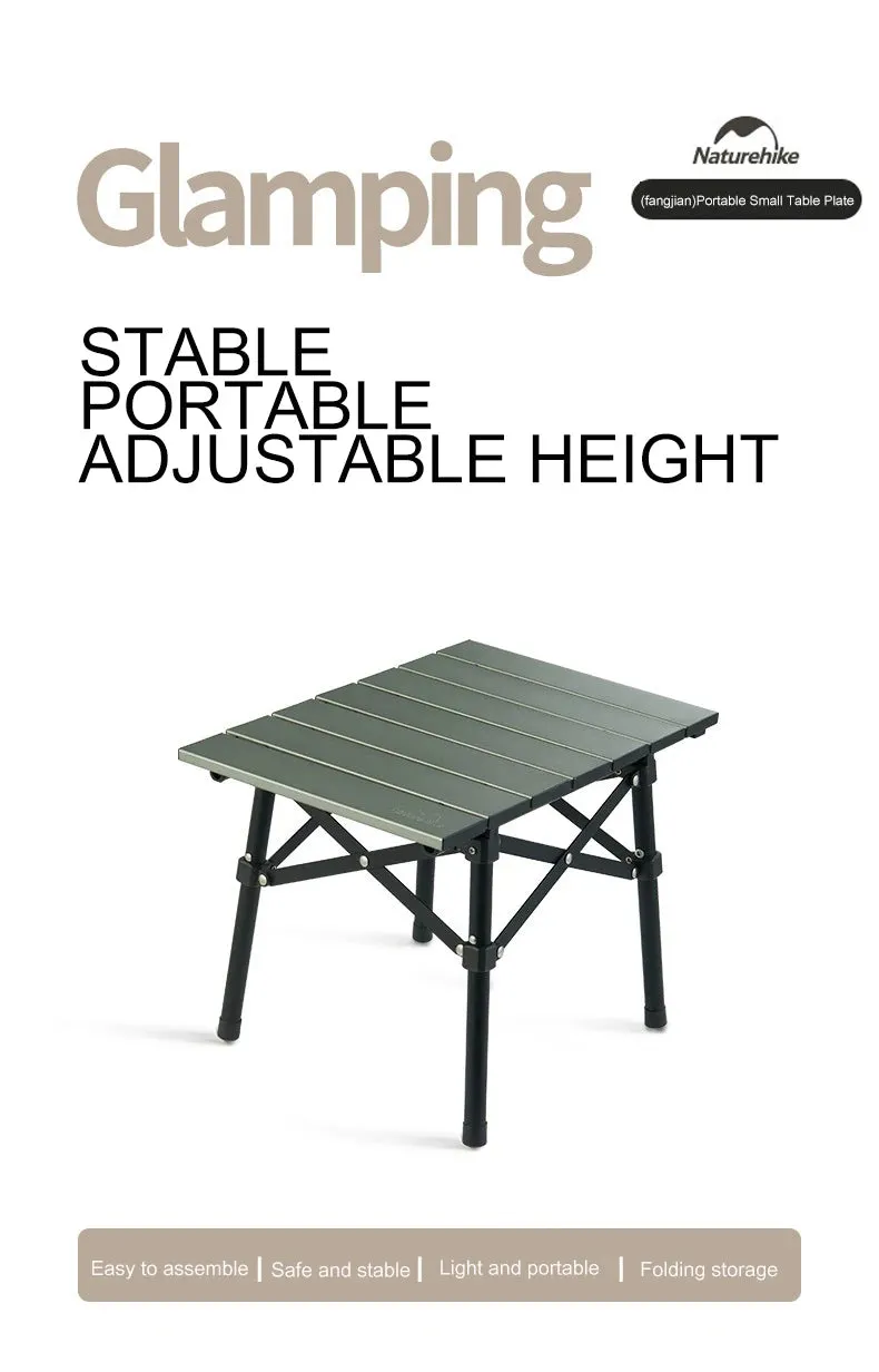 Naturehike Aluminum Alloy Folding Table Outdoor Camping Portable Barbecue Table Camping Picnic Table