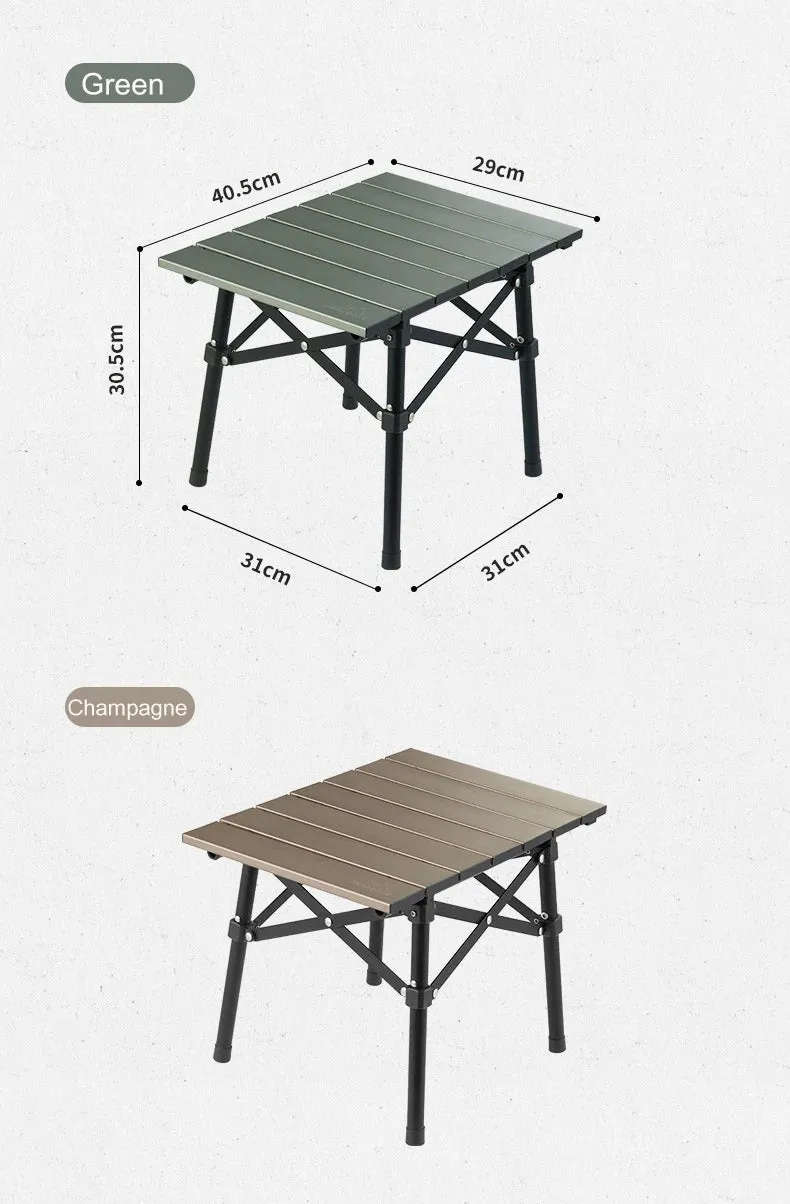 Naturehike Aluminum Alloy Folding Table Outdoor Camping Portable Barbecue Table Camping Picnic Table