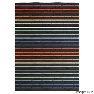 Nomadix Puffer Blanket - PINSTRIPE MULTI