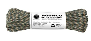 Nylon Camo Paracord Color : Woodland Camo (5 per pack)