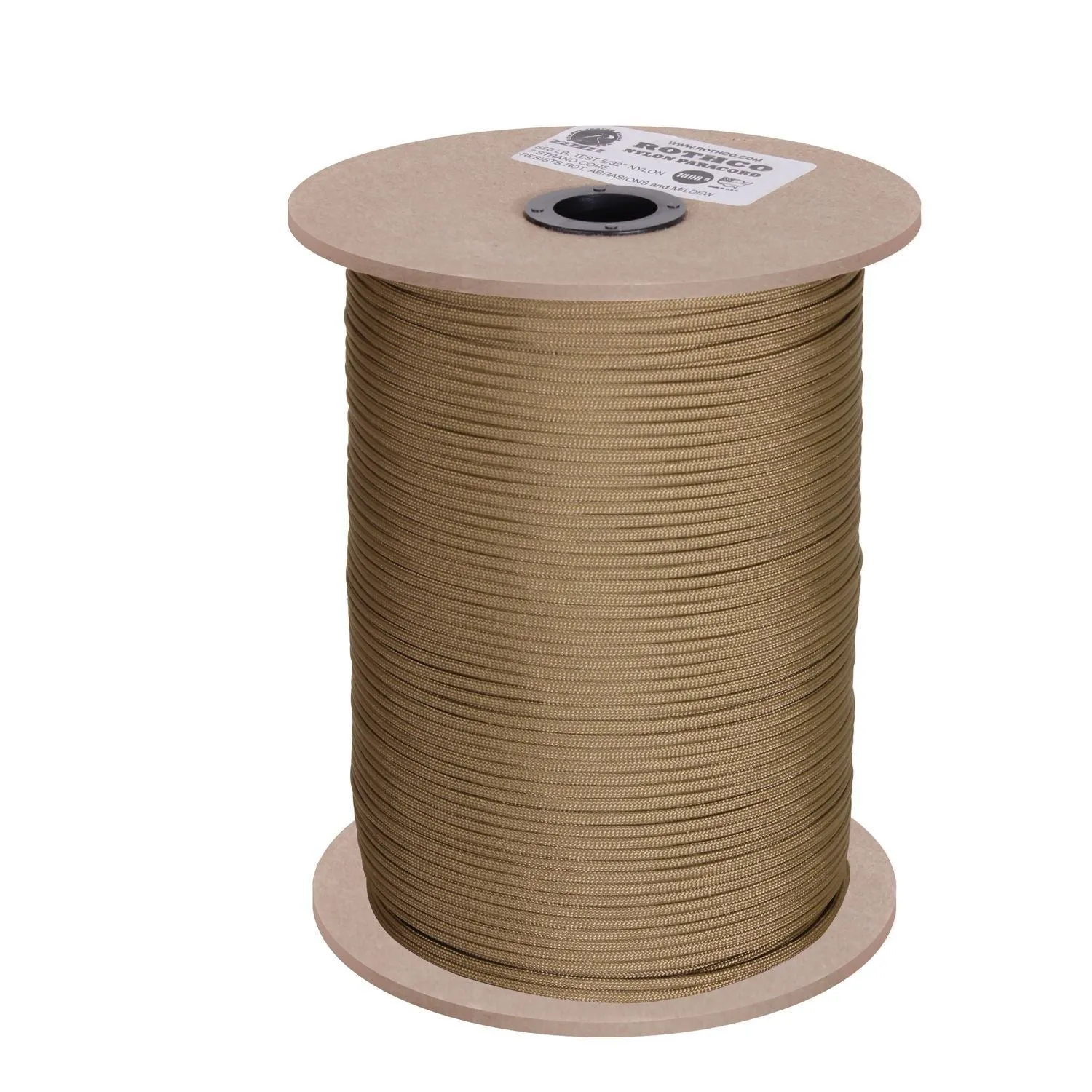 Nylon Paracord 550lb 1000 Ft Spool Color : Coyote Brown (1 per pack)