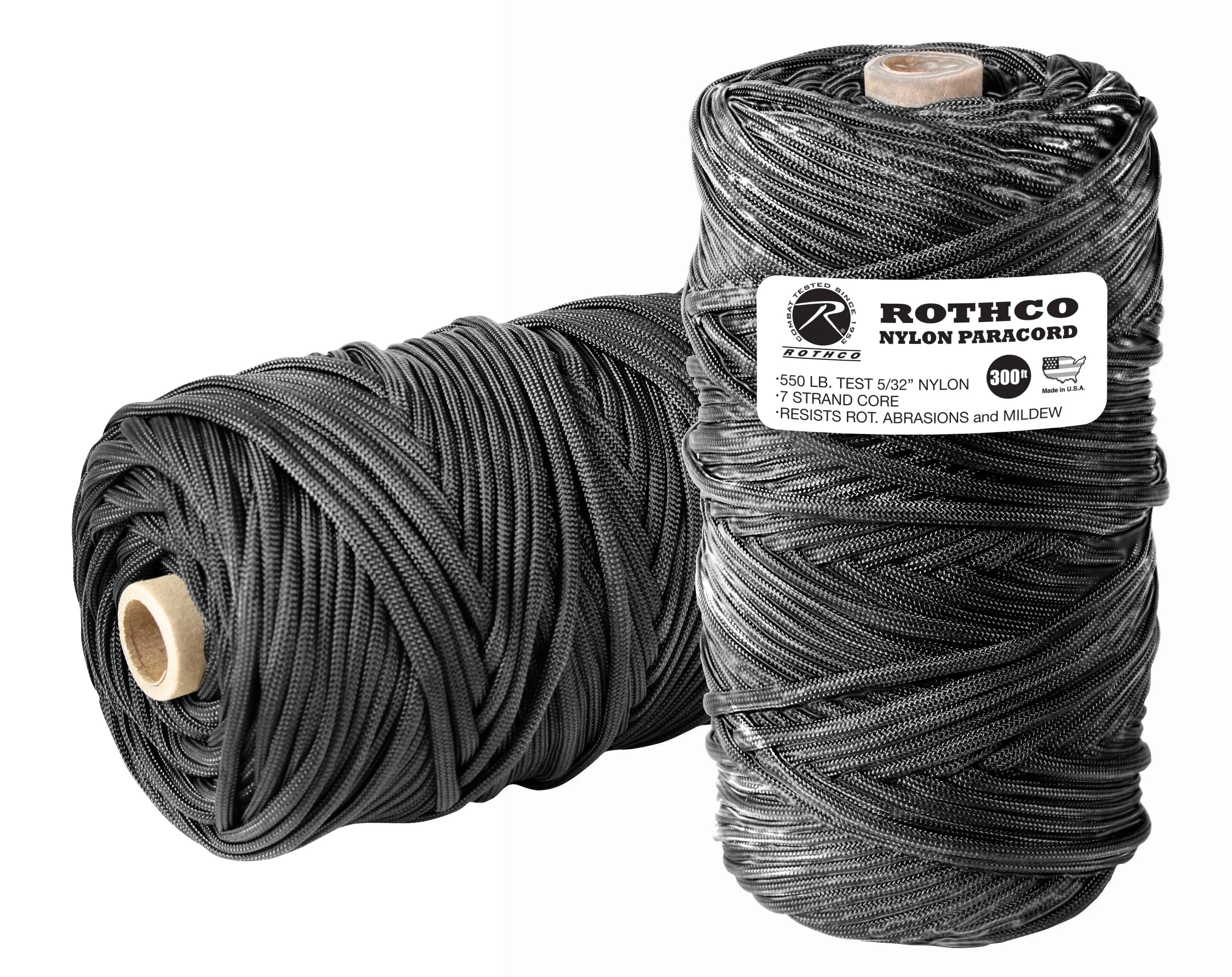 Nylon Paracord 550lb 300 Ft Tube