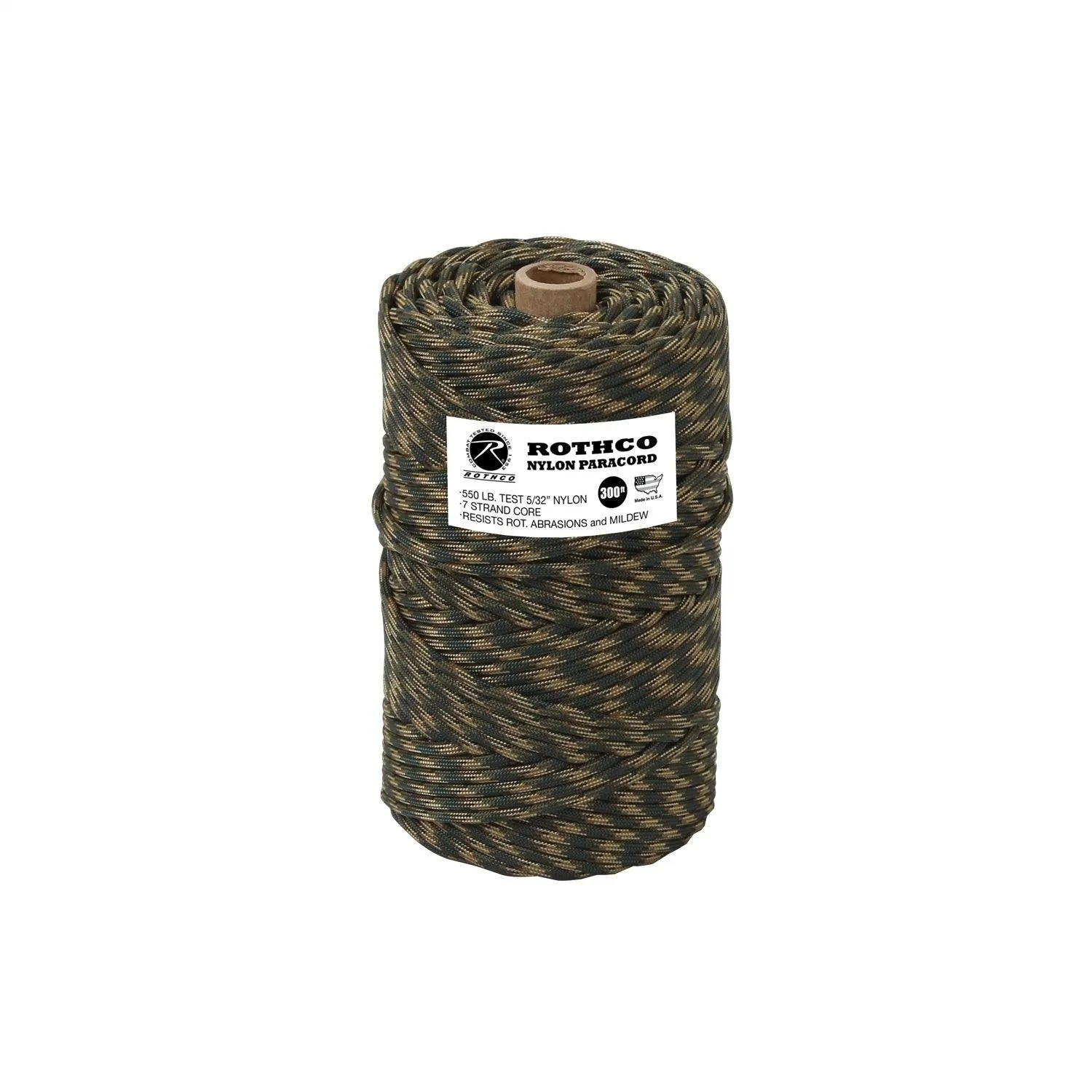 Nylon Paracord 550lb 300 Ft Tube