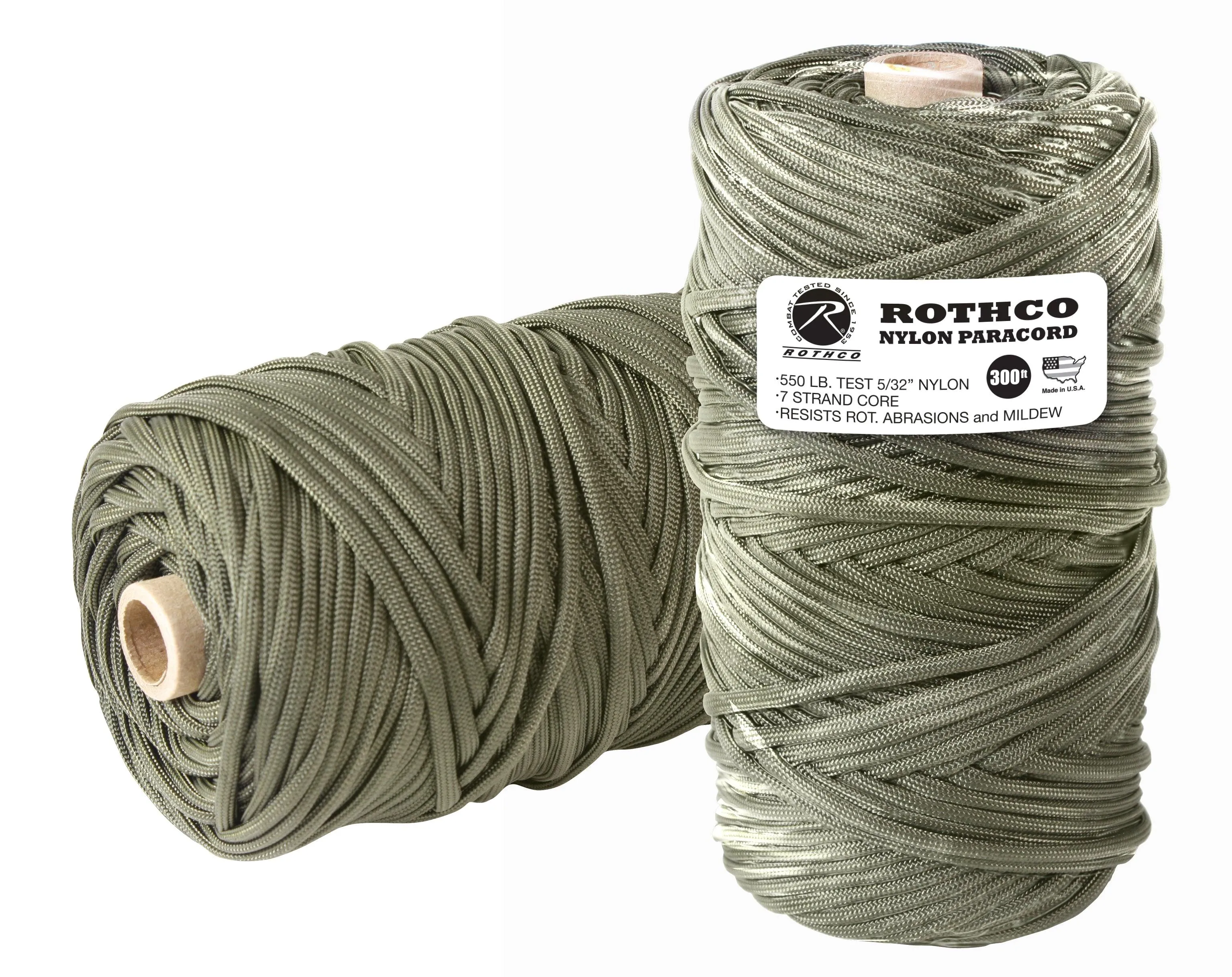 Nylon Paracord 550lb 300 Ft Tube