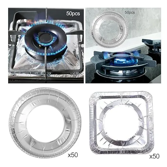 OIL-PROOF GAS STOVE ALUMINIUM FOILS