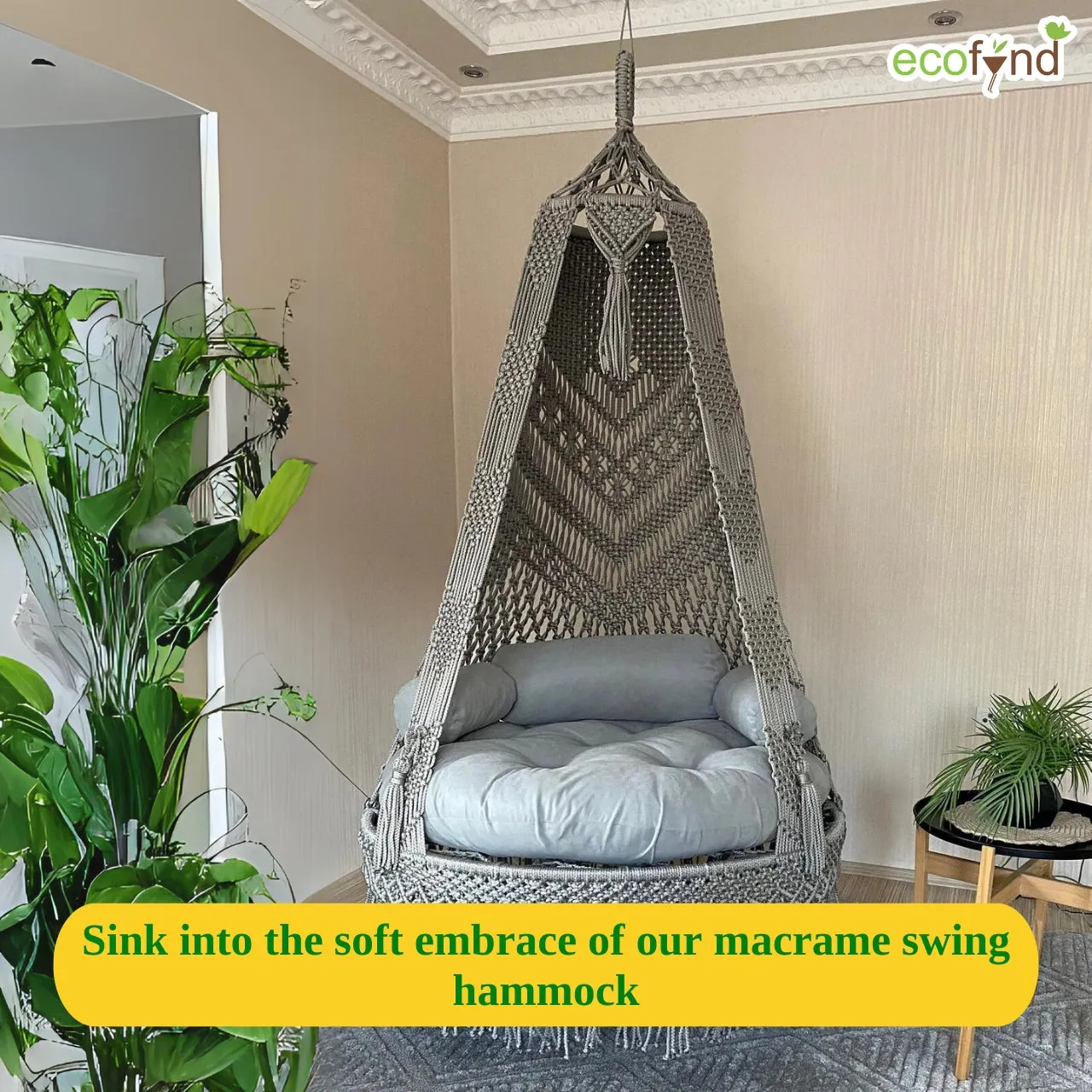 Premium Luxury Macrame Swing Hammock