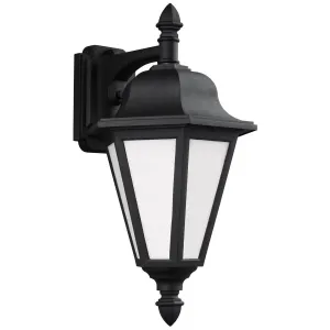 Sea Gull Lighting Brentwood Medium One Light Outdoor Wall Lantern