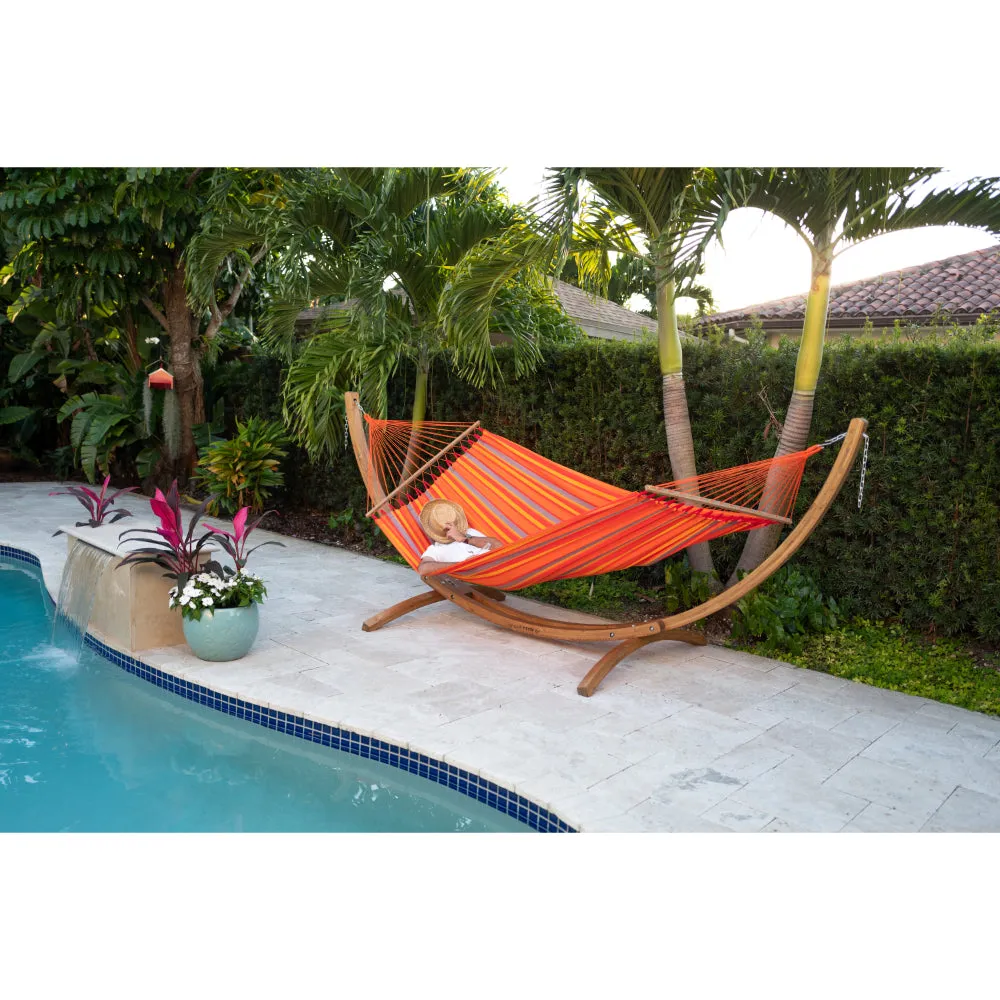 Spreader Bar Hammock - Double Size - Toucan