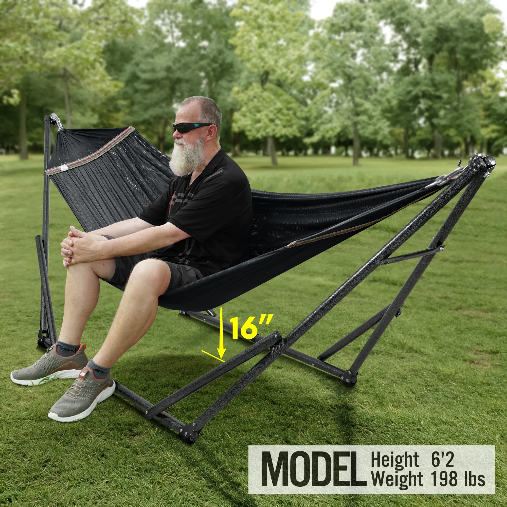 Universal Hammock with Stands