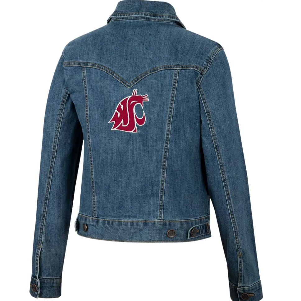 Washington State University Women's Denim Jacket