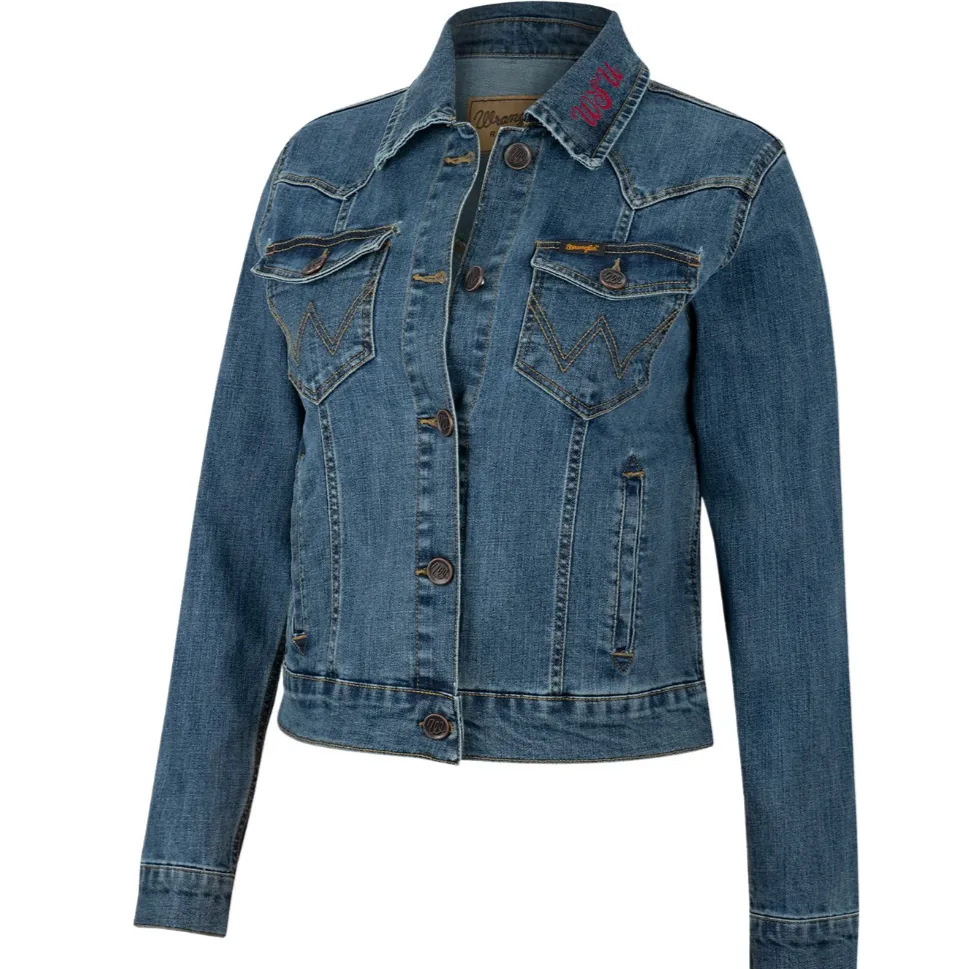 Washington State University Women's Denim Jacket