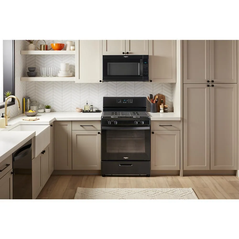 Whirlpool WFG320M0MB 5.1 Cu. Ft. Freestanding Gas Range with Broiler Drawer