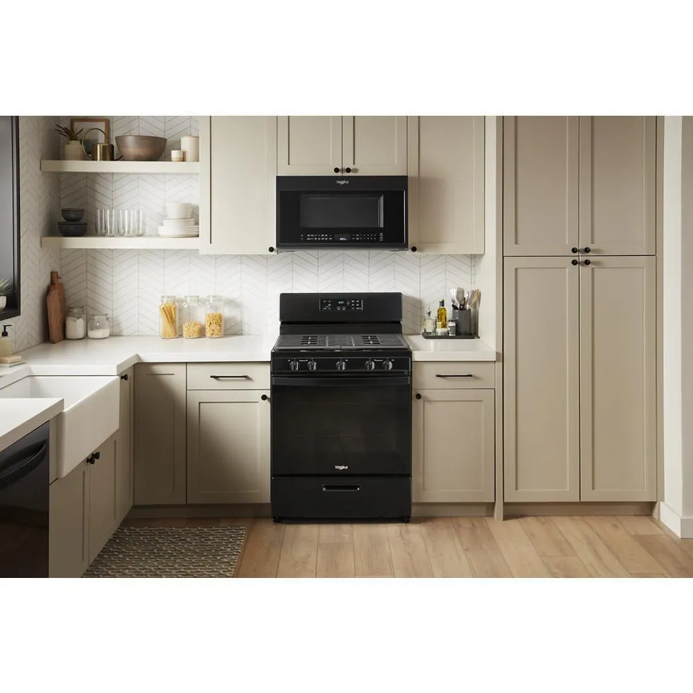 Whirlpool WFG320M0MB 5.1 Cu. Ft. Freestanding Gas Range with Broiler Drawer