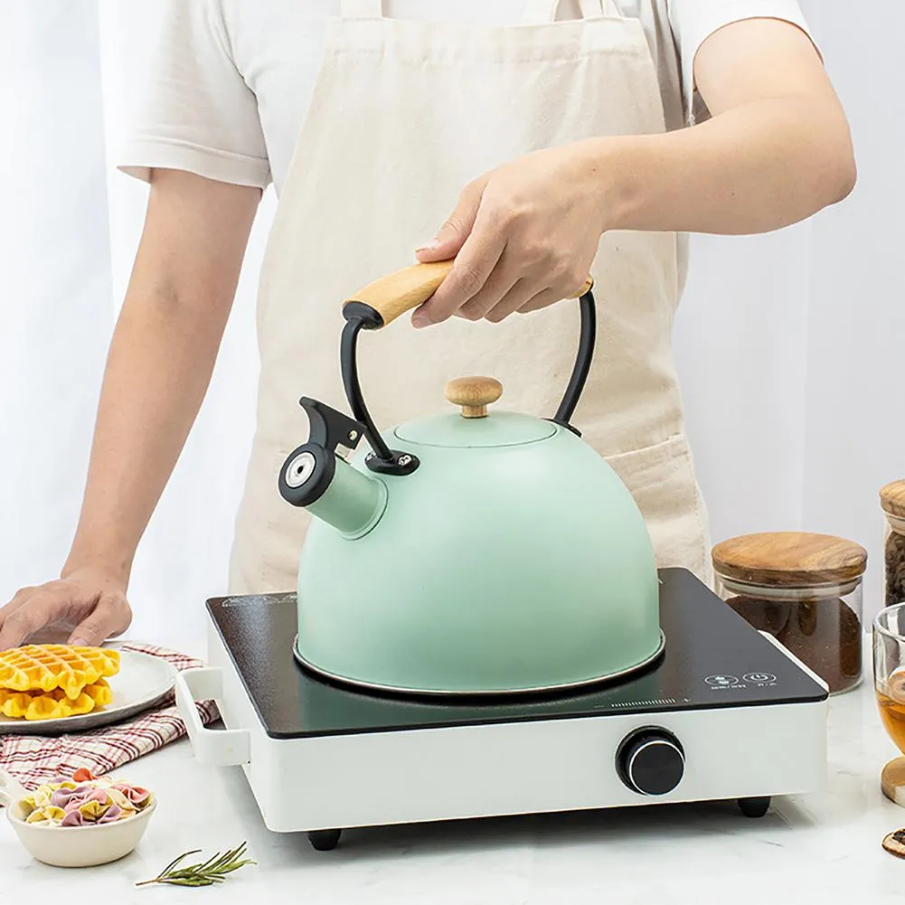 Whistle Tea Kettle Tea Pot Kitchenware For Gas Stove Induction