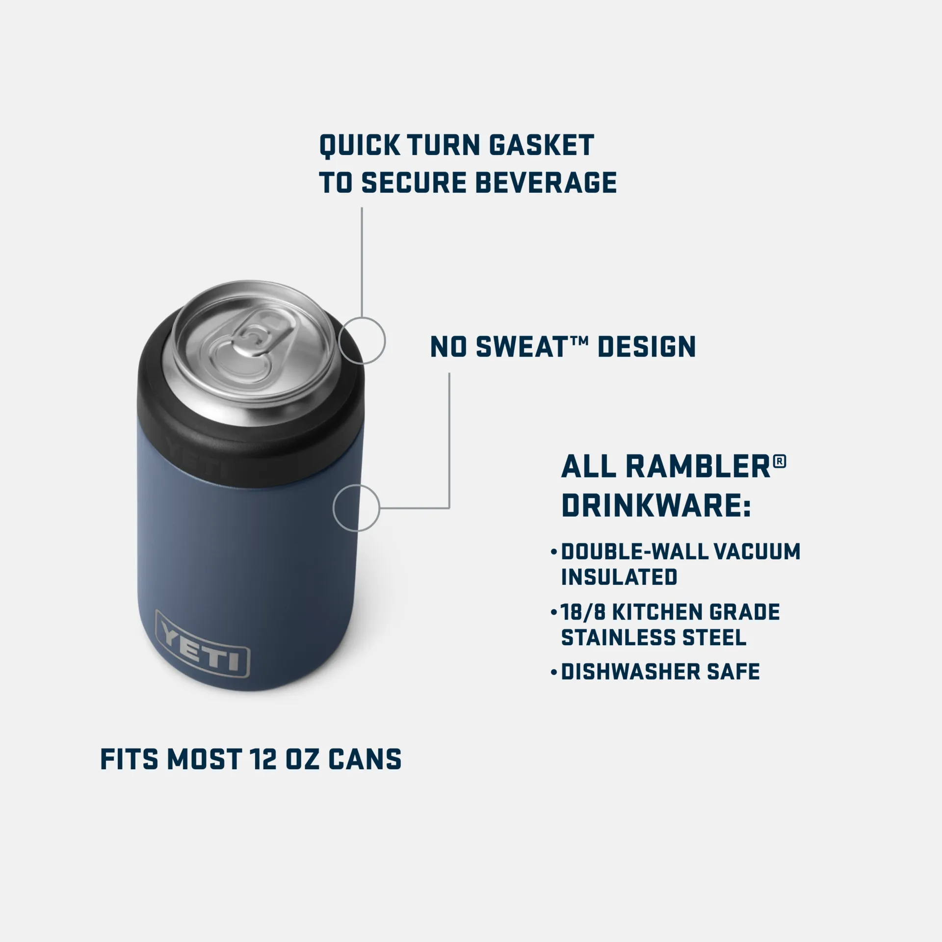 Yeti Rambler Colster Can Insulator